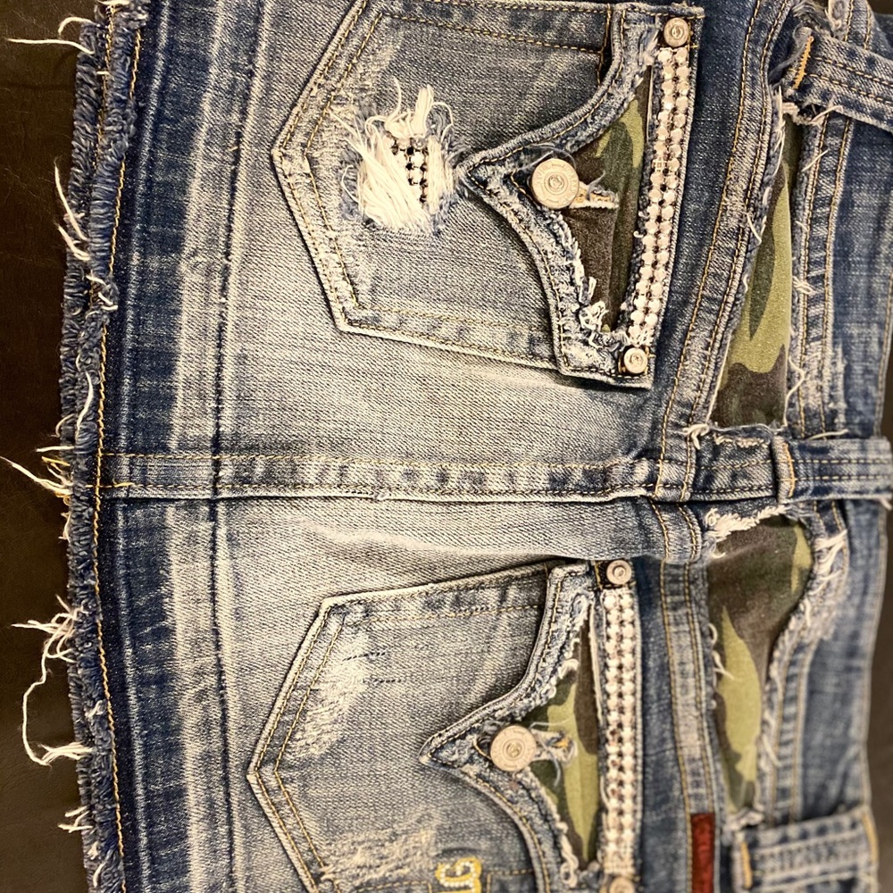 Miss me jean skirt
